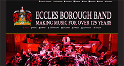 Desktop Screenshot of ecclesboroughband.org