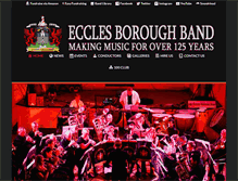 Tablet Screenshot of ecclesboroughband.org